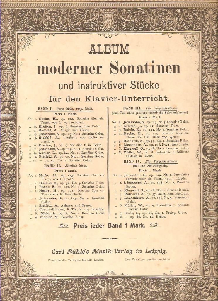 Album moderner Sonatinen band 1,, Ophalen of Verzenden, Gebruikt, Artiest of Componist, Klassiek