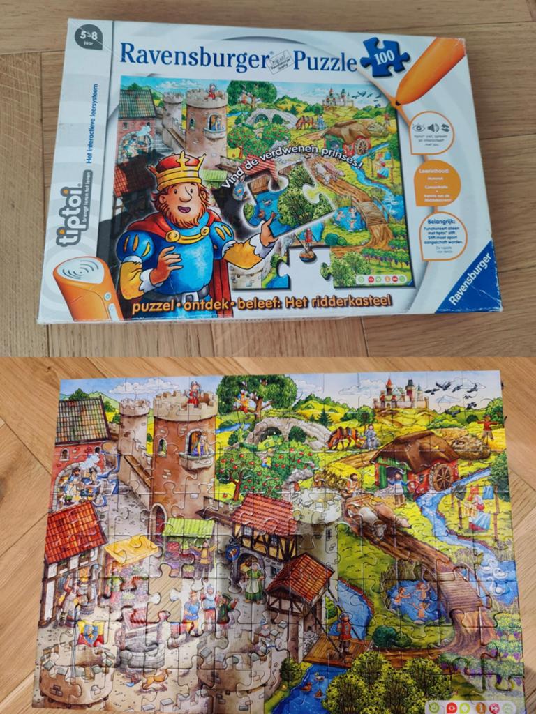 TipToi puzzel gratis op te halen, Ophalen, Minder dan 500 stukjes, Gebruikt
