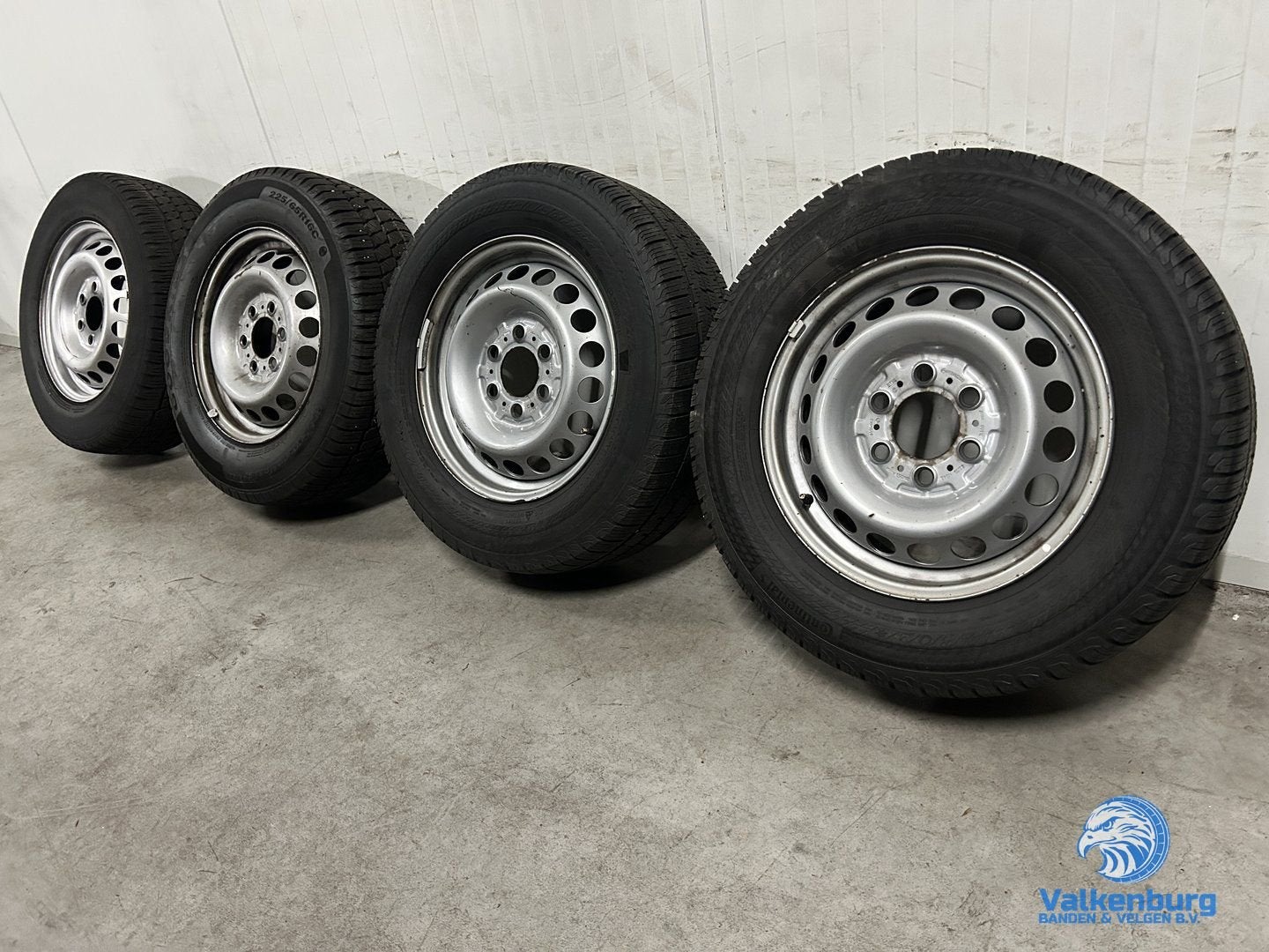 7mm! Originele Mercedes Sprinter B907 B910 16 inch stalen ve, -, Banden en Velgen, Ophalen of Verzenden, All Season