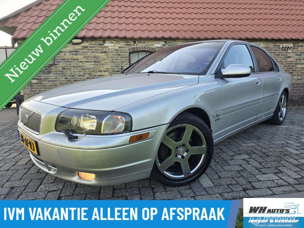 Volvo S80 2.9 T6 Geartronic Elite, Auto's, Volvo, 2922 cc, Stoelverwarming, Euro 4, Zilver of Grijs