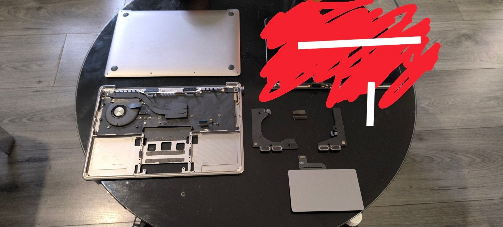 MacBook Pro 13” M1 2020 A2338 – bijna compleet onderdelen, Computers en Software, Apple Macbooks, Ophalen, 13 inch, MacBook Pro