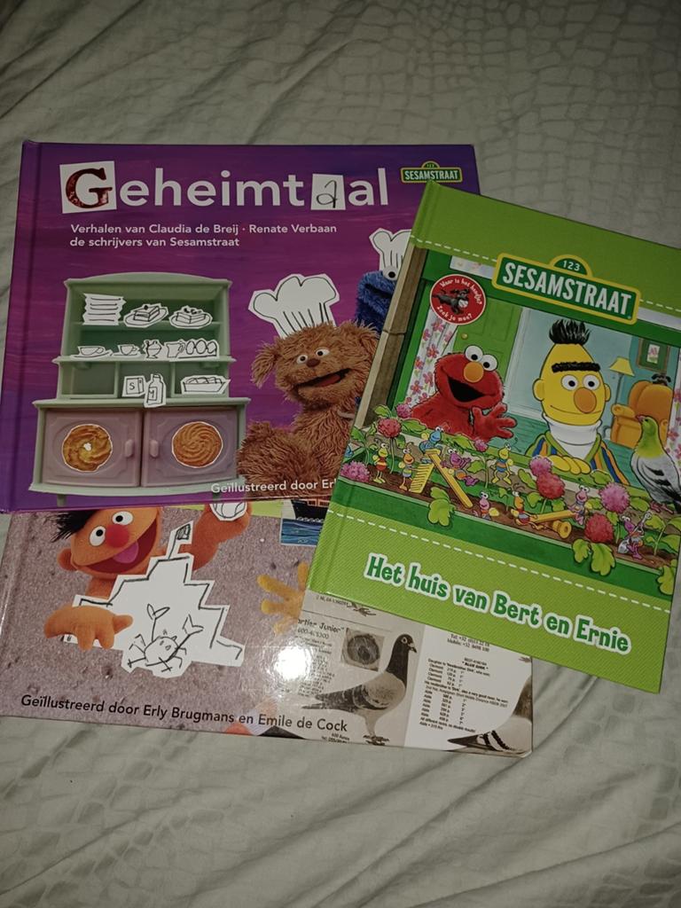 3x Sesamstraat!, Boeken, Ophalen of Verzenden, Fictie algemeen
