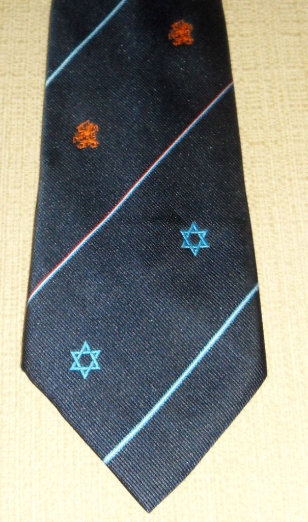 OSL Oud Strijders Legioen Stropdas Nederland - Israel, Ophalen of Verzenden, Nieuw