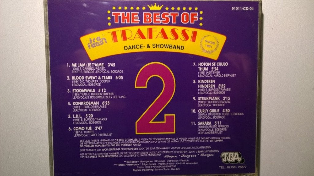 Trafassi - The Best Of (Volume 2), Cd's en Dvd's, Cd's | Latin en Salsa, Ophalen of Verzenden, Zo goed als nieuw, Album