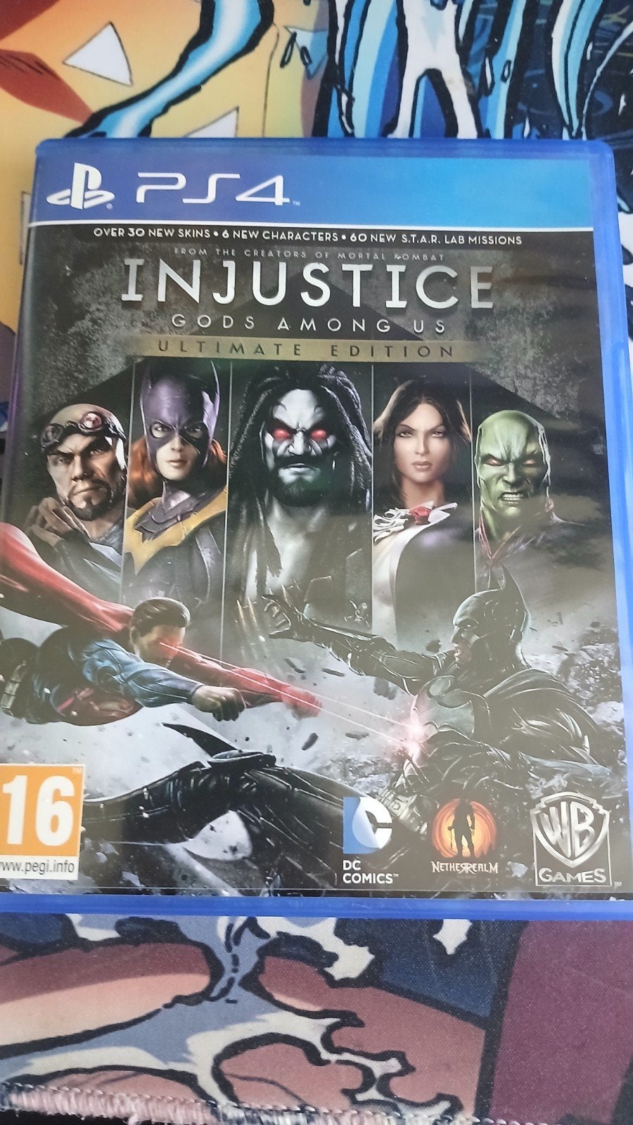 Injustice Gods Among Us Ultimate Edition PS4 - Nette Disc, Spelcomputers en Games, Spelcomputers | Sony PlayStation 4, Ophalen of Verzenden