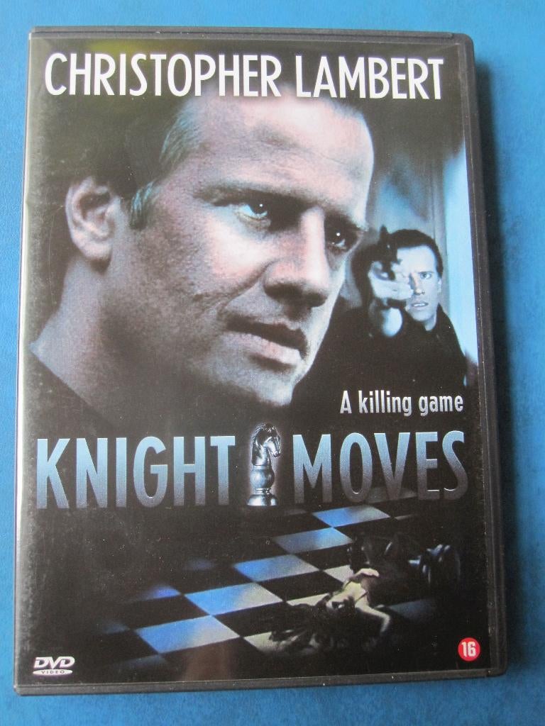 Knight Moves (1992), Cd's en Dvd's, Vanaf 16 jaar, Ophalen of Verzenden, Zo goed als nieuw, Actiethriller
