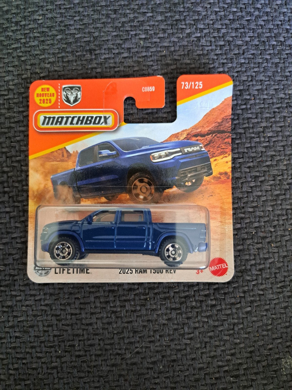 matchbox model 2025 ram 1500 rev, Auto, Thailand, Nieuw, Ophalen of Verzenden