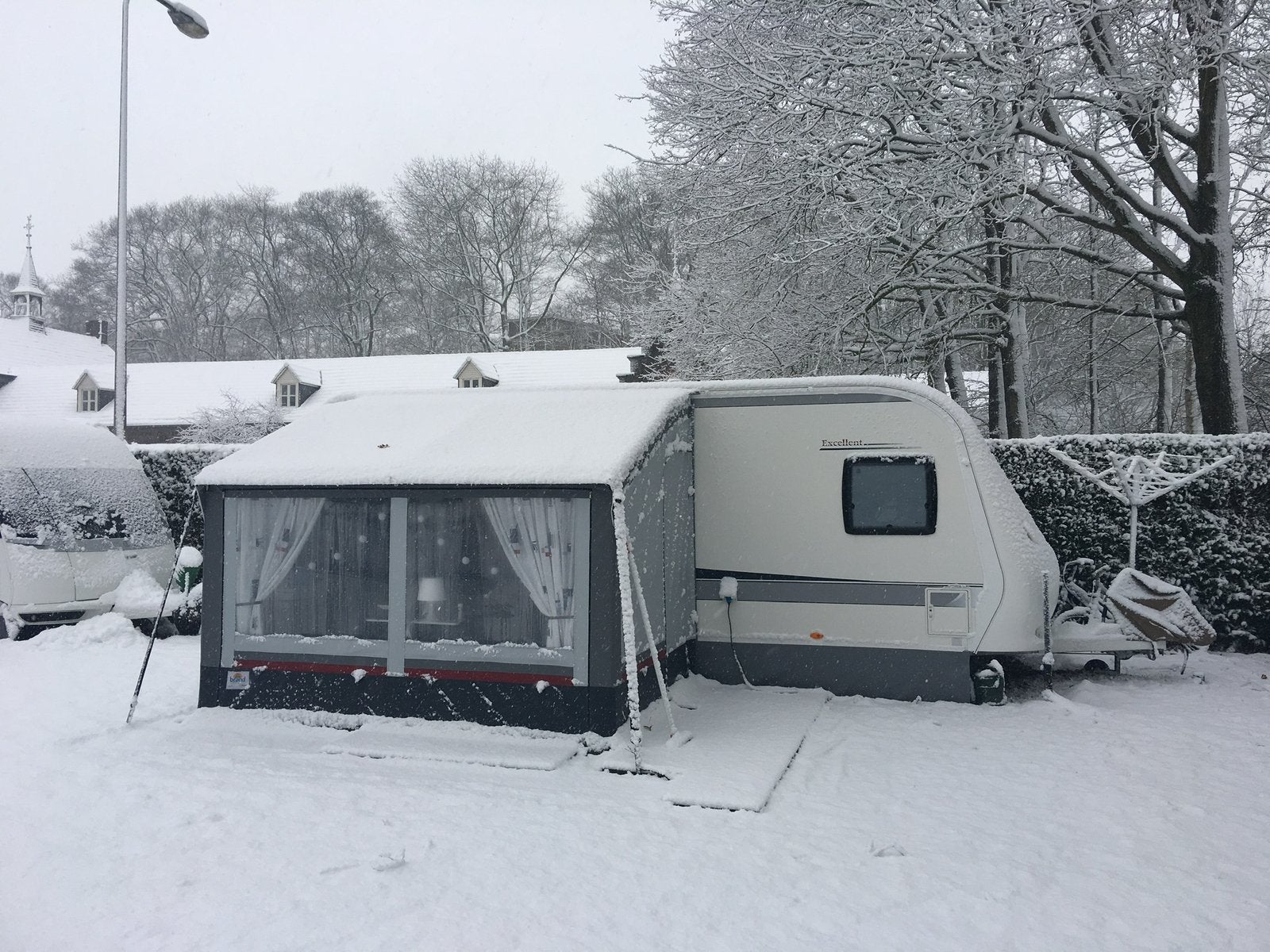 Brand Pamir S Wintertent -grootste maat-, Caravans en Kamperen, Ophalen, Zo goed als nieuw