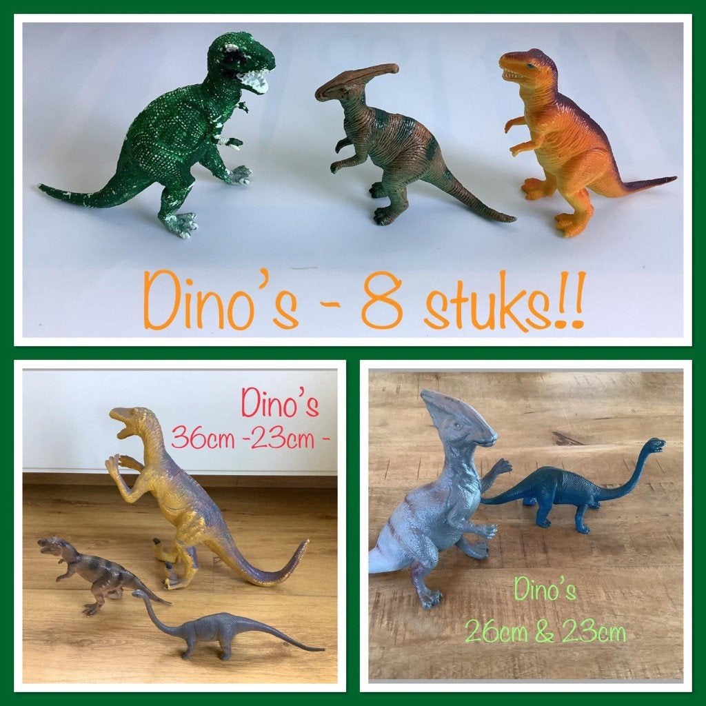 Dinosaurussen - Dino s klein en groot voor uren speelplezier, Ophalen of Verzenden, Gebruikt, Jongen of Meisje