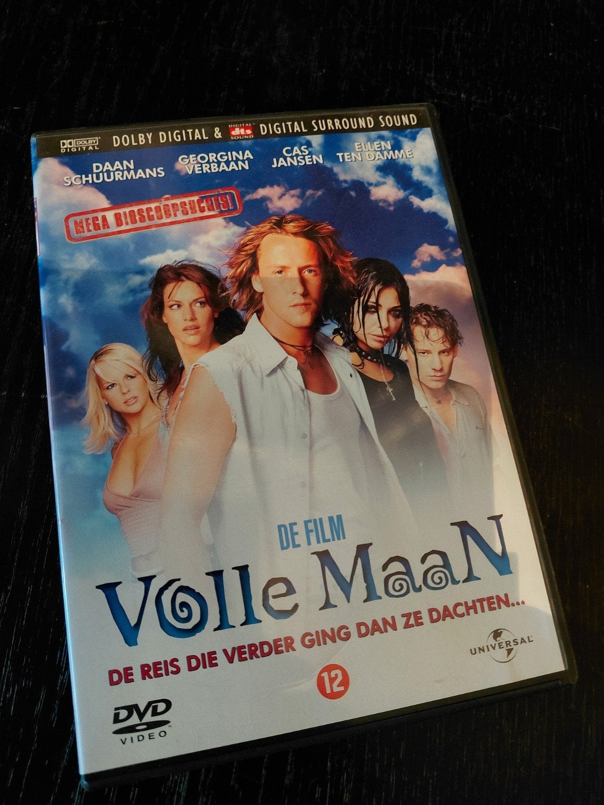 dvd  Volle maan, Alle leeftijden, Ophalen of Verzenden, Zo goed als nieuw