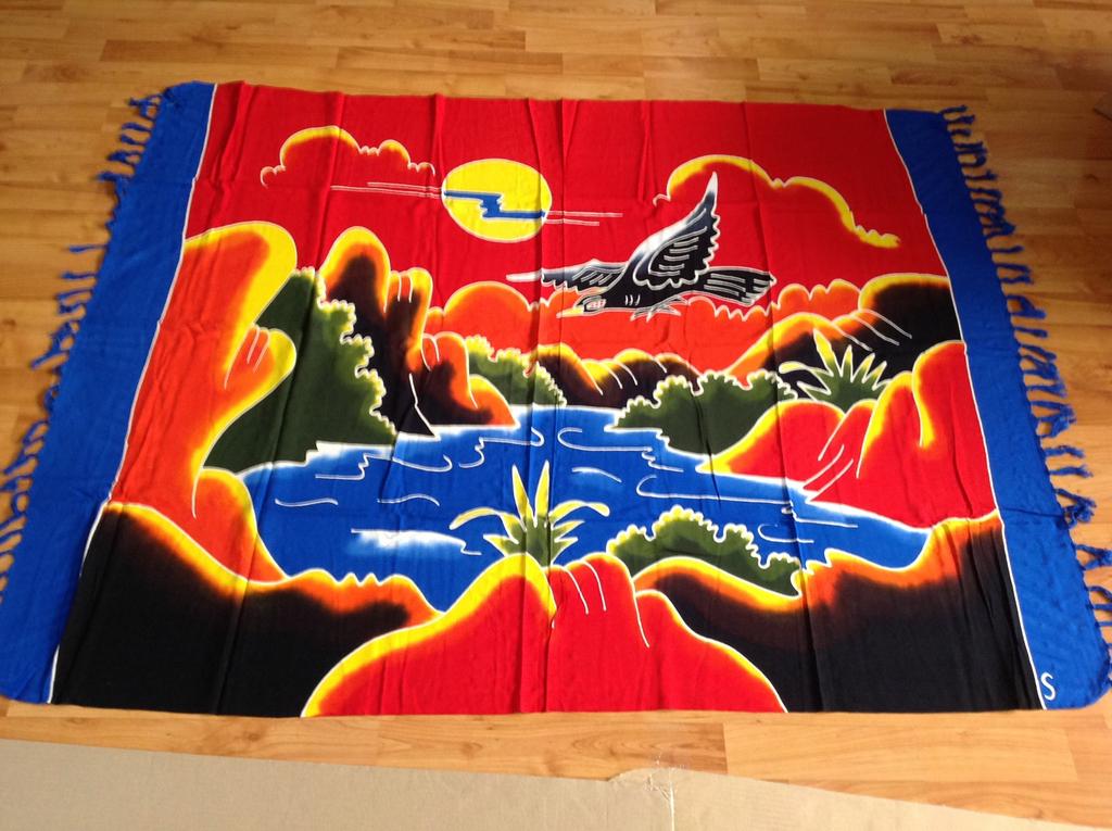 nieuwe batik kleedje met leuke motieven, Ophalen of Verzenden, Nieuw, Rechthoek