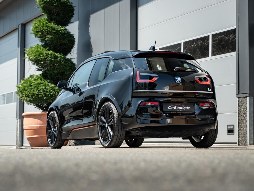 BMW I3 S 120Ah RoadStyle Edition I SOH 95% I Schuifdak I Lee, Automaat, Achterwielaandrijving, 4 stoelen, Zwart