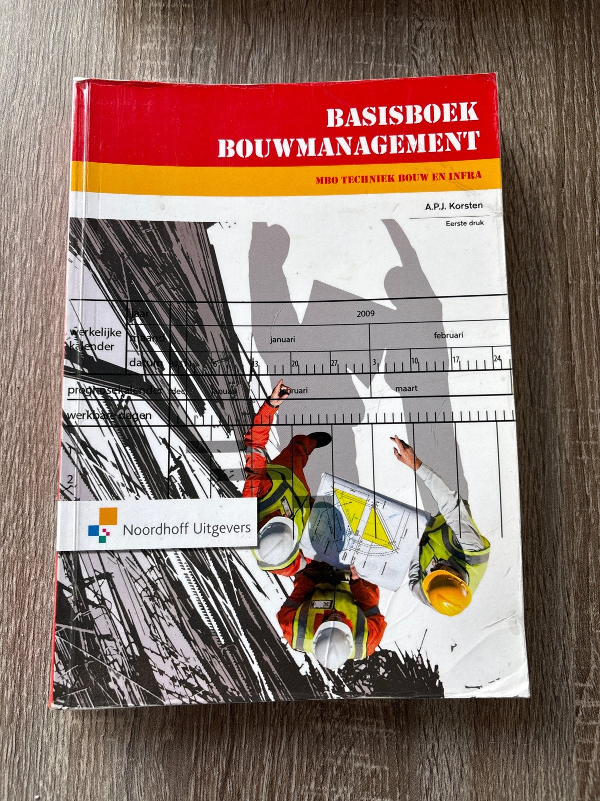 Basisboek Bouwmanagement MBO Techniek Bouw en Infra, Ophalen of Verzenden, Beta, Zo goed als nieuw, MBO
