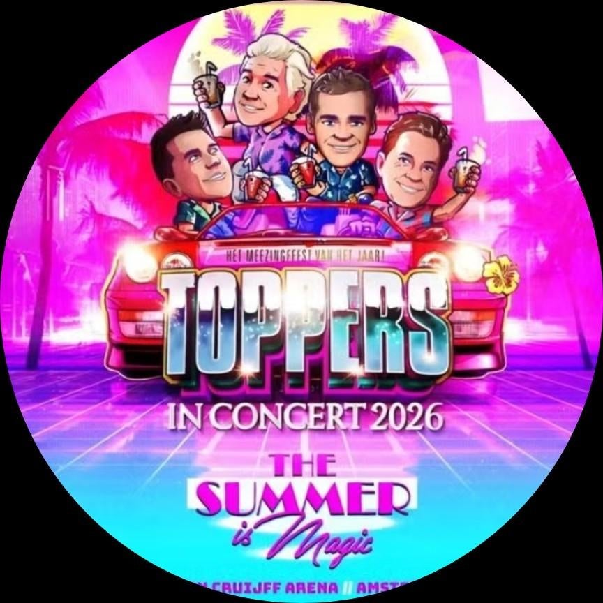 Toppers vrijdag 19 juni a.s. 2 kaarten, Twee personen, Juni, Levenslied