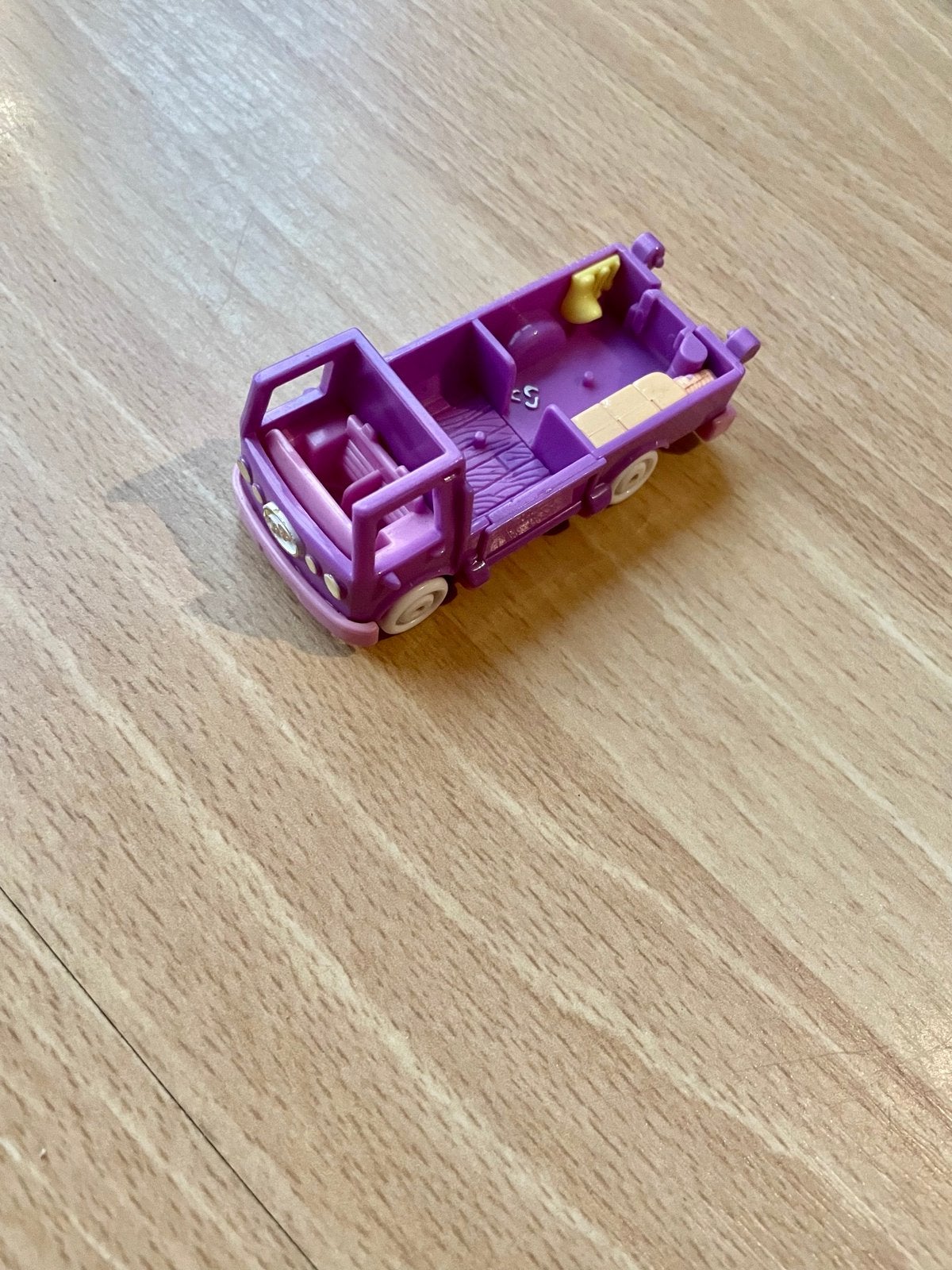 Polly pocket trailer auto vintage, Ophalen of Verzenden, Zo goed als nieuw