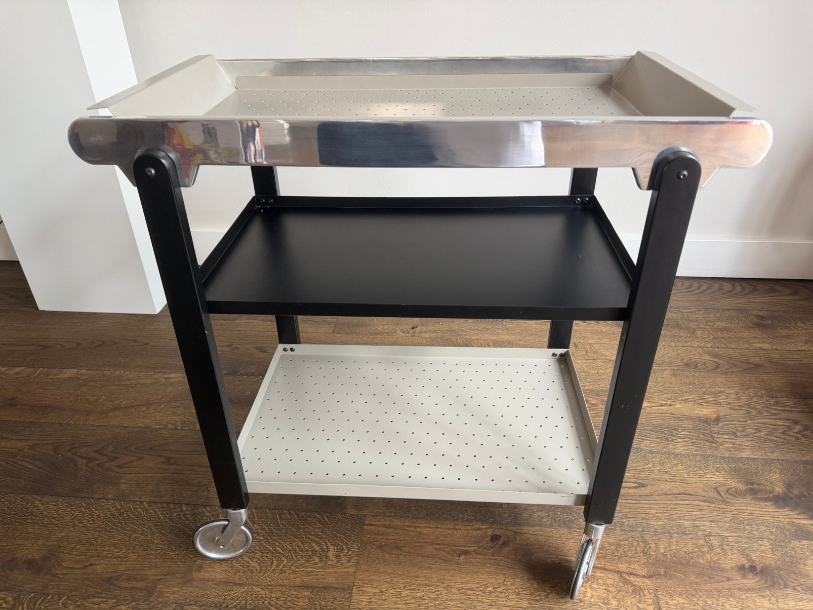 Trolley/ drank kastje van Novalis, Ophalen, Gebruikt, 50 tot 100 cm, Metaal