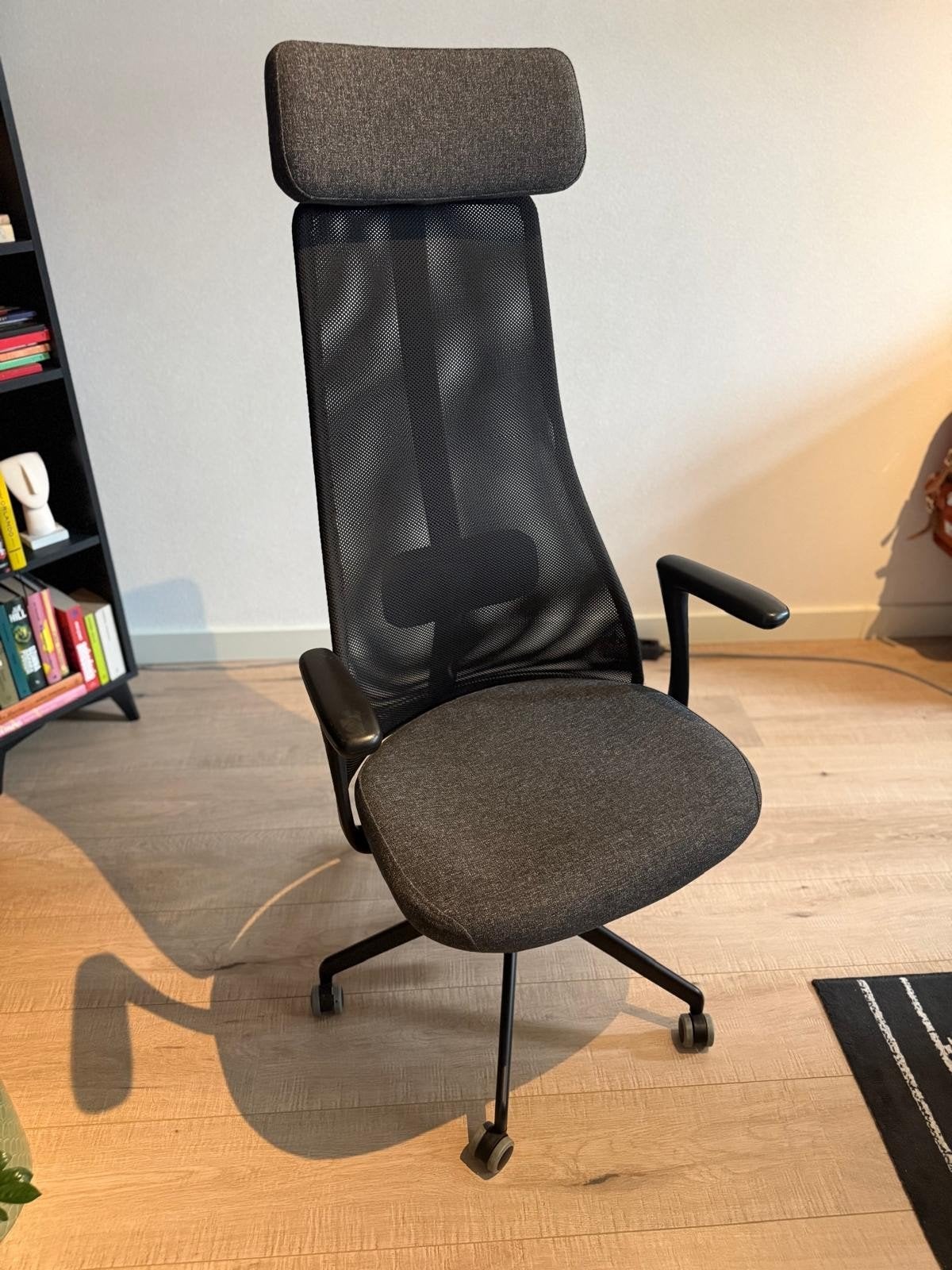 IKEA Markus Bureaustoel - Ergonomisch en Comfortabel, Ophalen, Zo goed als nieuw, Grijs, Bureaustoel