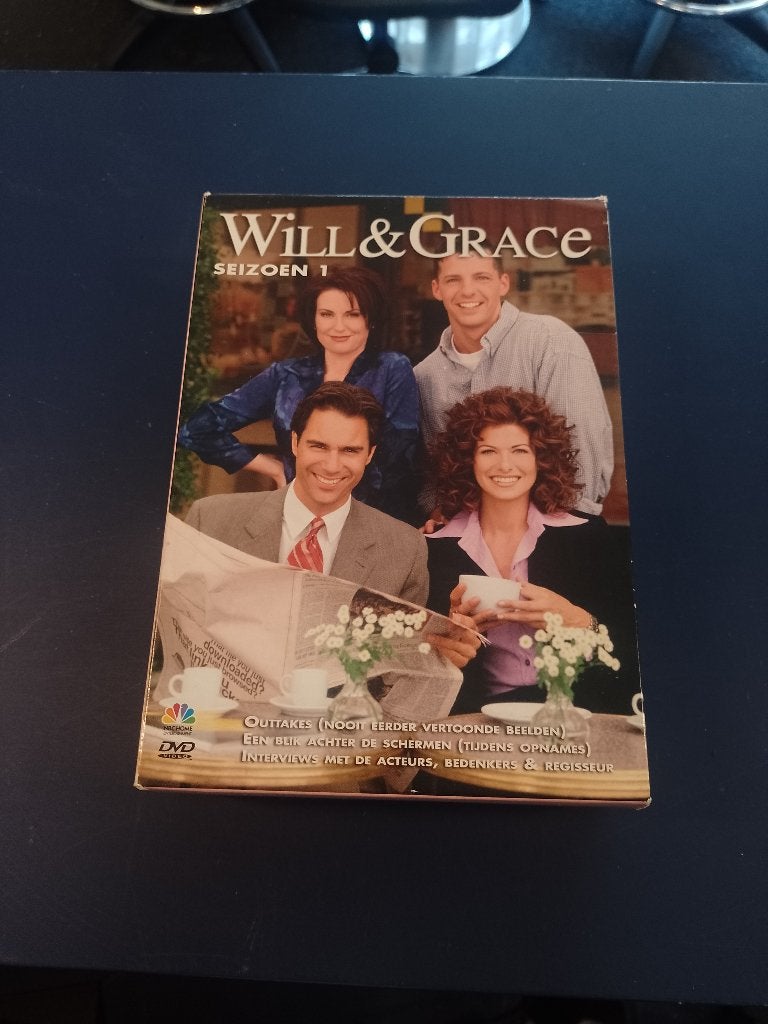 Will & Grace - complete seizoen 1, Vanaf 12 jaar, Ophalen of Verzenden, Gebruikt, Komedie