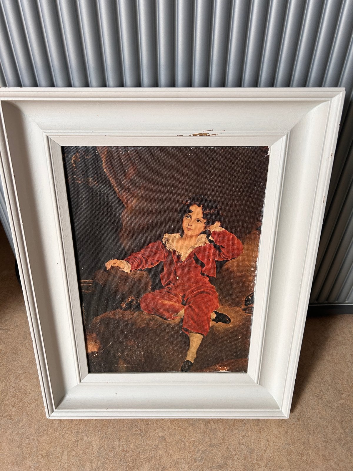 Schilderij van “The Red Boy”, Antiek en Kunst, Ophalen of Verzenden