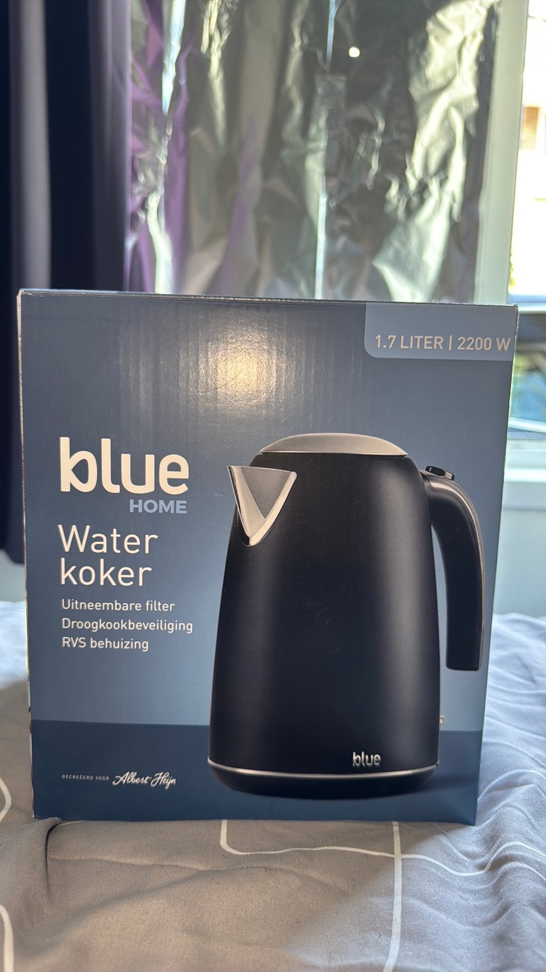 Waterkokers, Witgoed en Apparatuur, Waterkokers, 1 tot 2 liter, Ophalen of Verzenden, Zo goed als nieuw