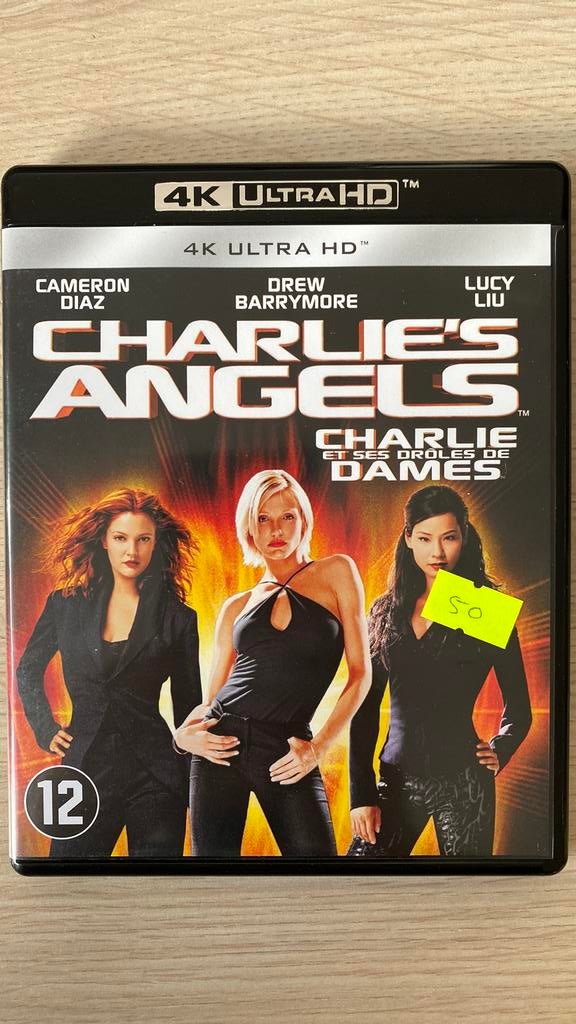 Charlies angels 4K blu ray NL versie, Ophalen of Verzenden, Zo goed als nieuw, Actie