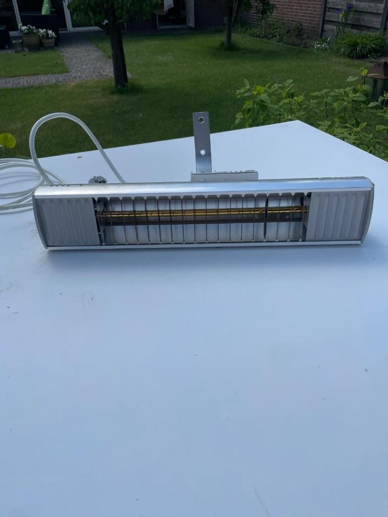 TERM 2000 Quartzheat terrasverwarmer 2000W / Burda heater, Ophalen, Gebruikt, Elektrisch, Wand