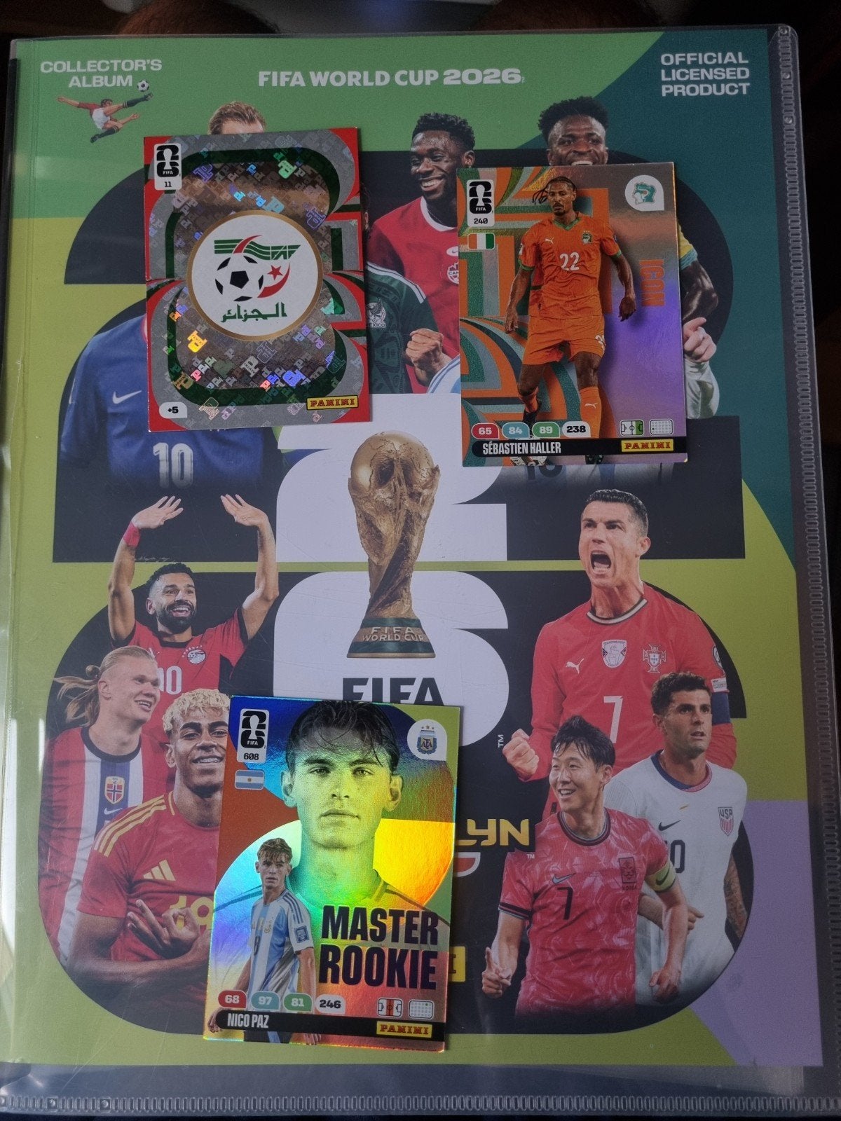 Panini Adrenalyn xl Fifa World Cup 2026 Opruiming Dubbelen, Verzenden, Zo goed als nieuw, Meerdere plaatjes