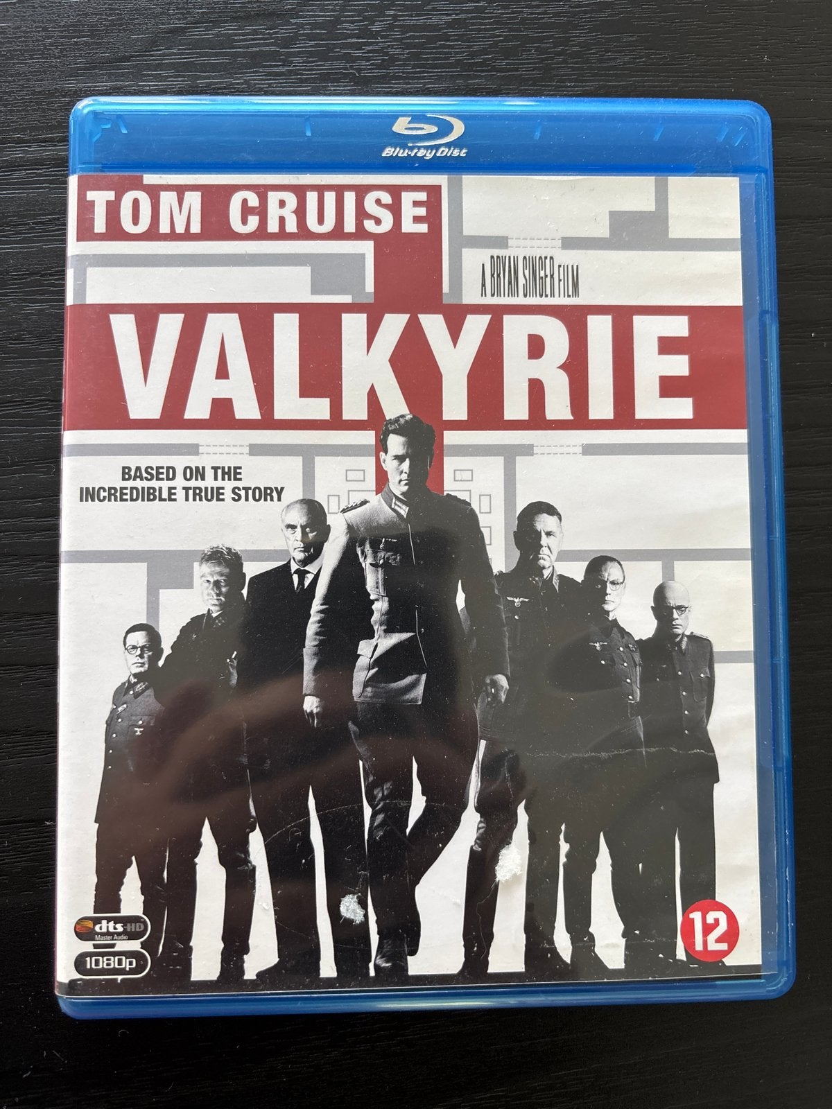 Valkyrie Blu-ray - Tom Cruise, Ophalen of Verzenden, Zo goed als nieuw, Thrillers en Misdaad