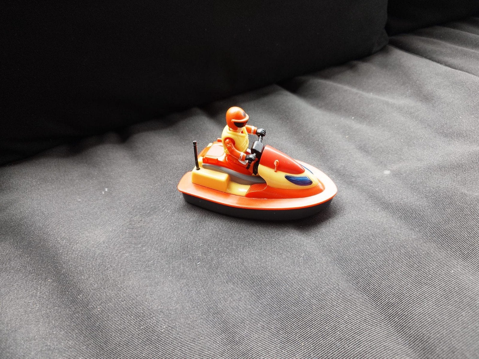 Brandweerman Sam jetski met poppetje en gereedschap, Kinderen en Baby's, Ophalen of Verzenden