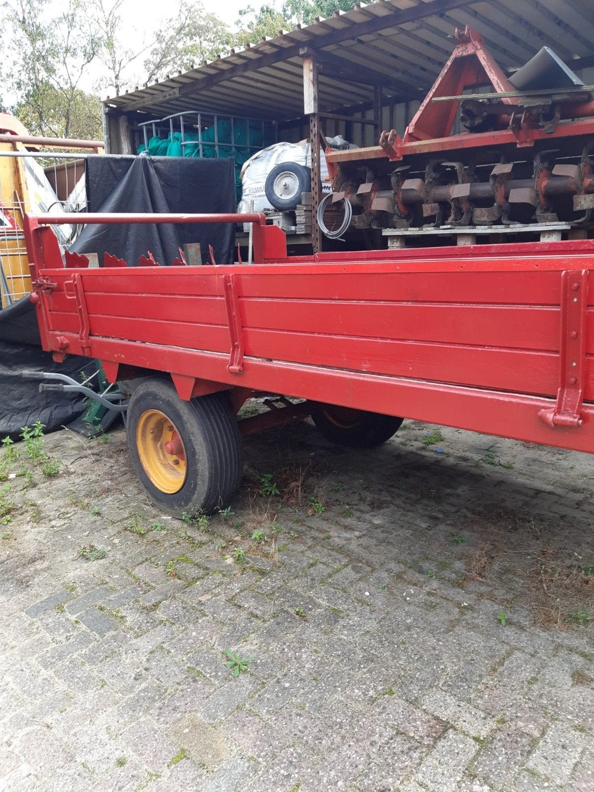 Meststrooier zgoh, Ophalen, Gewasbescherming en Bemesting