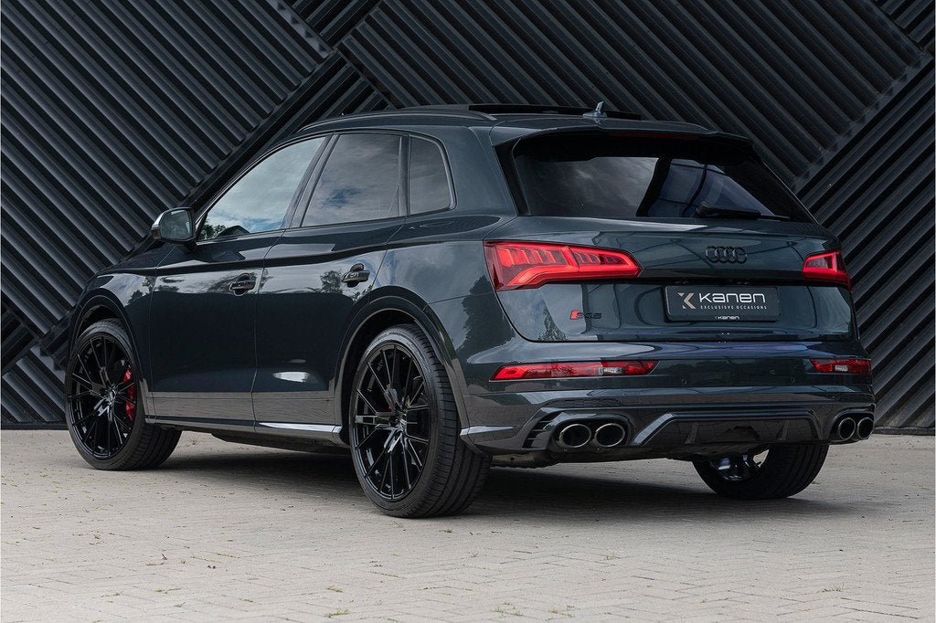 Audi SQ5 3.0 TFSI Quattro ACC Pano Luchtv. Massage RSseats H, Auto's, Audi, Automaat, 12 maanden, Gebruikt, 2995 cc
