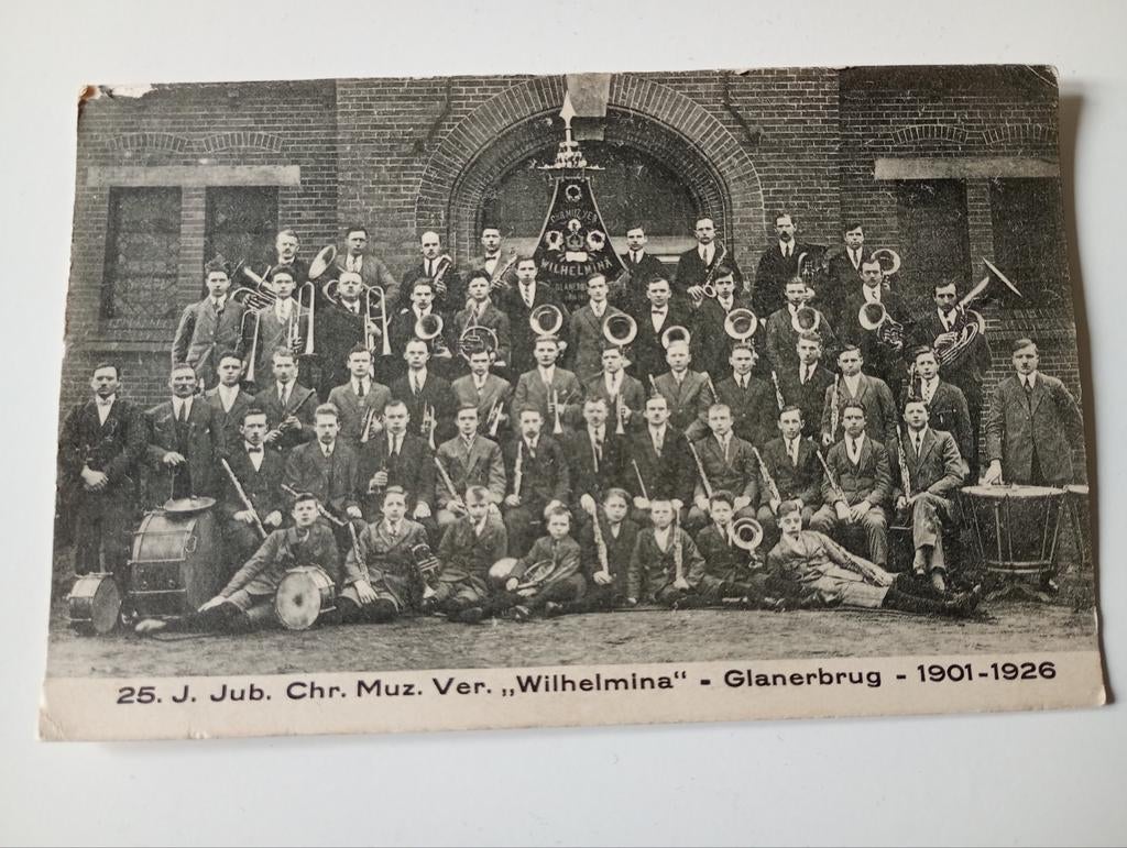 Glanerbrug Chr. Muziekvereniging Wilhelmina 1926, Verzamelen, Ophalen of Verzenden, 1920 tot 1940, Ongelopen, Overijssel