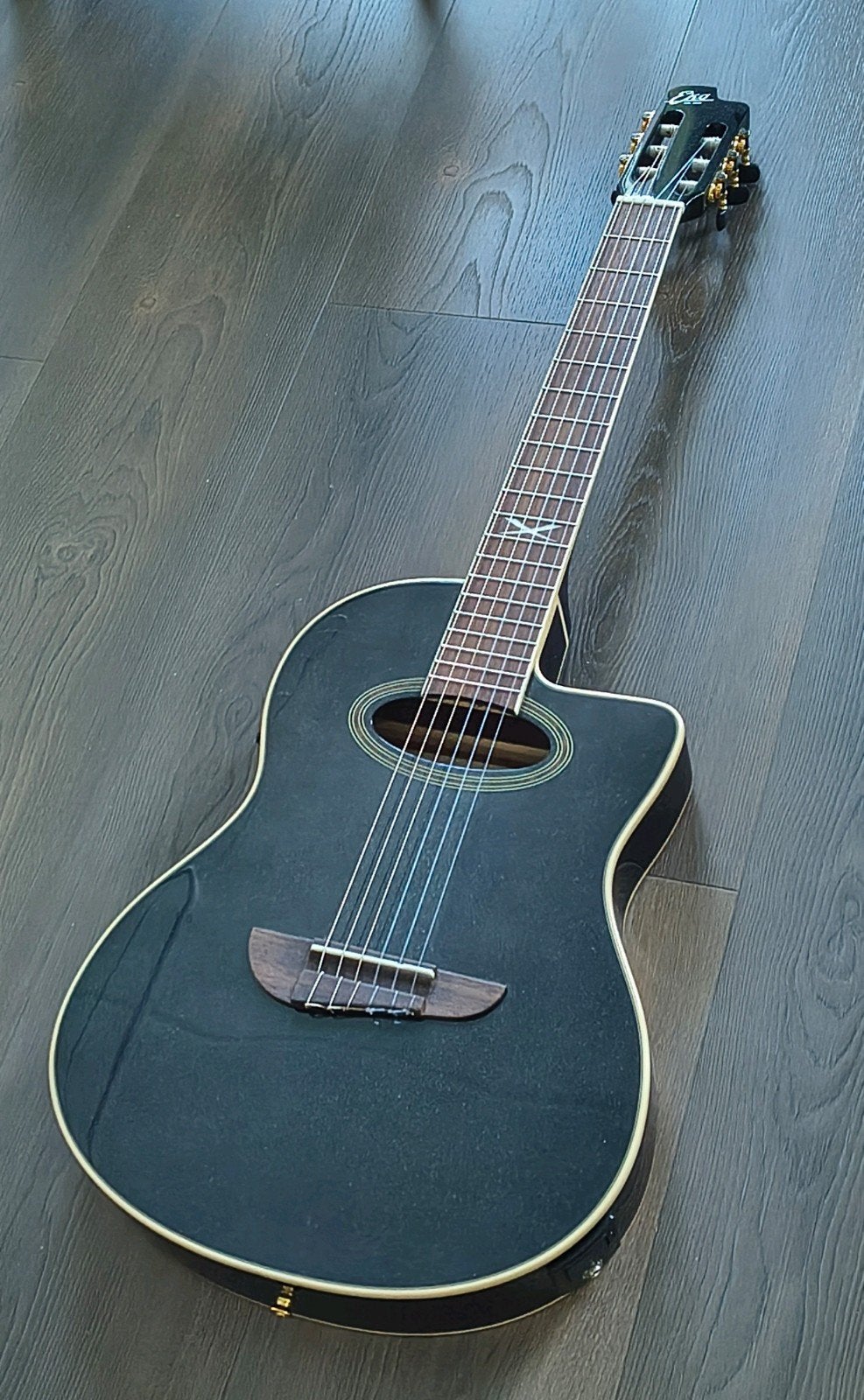 Eko NXT 100 Nylon gitaar met pickup - defect/stuk, Ophalen of Verzenden