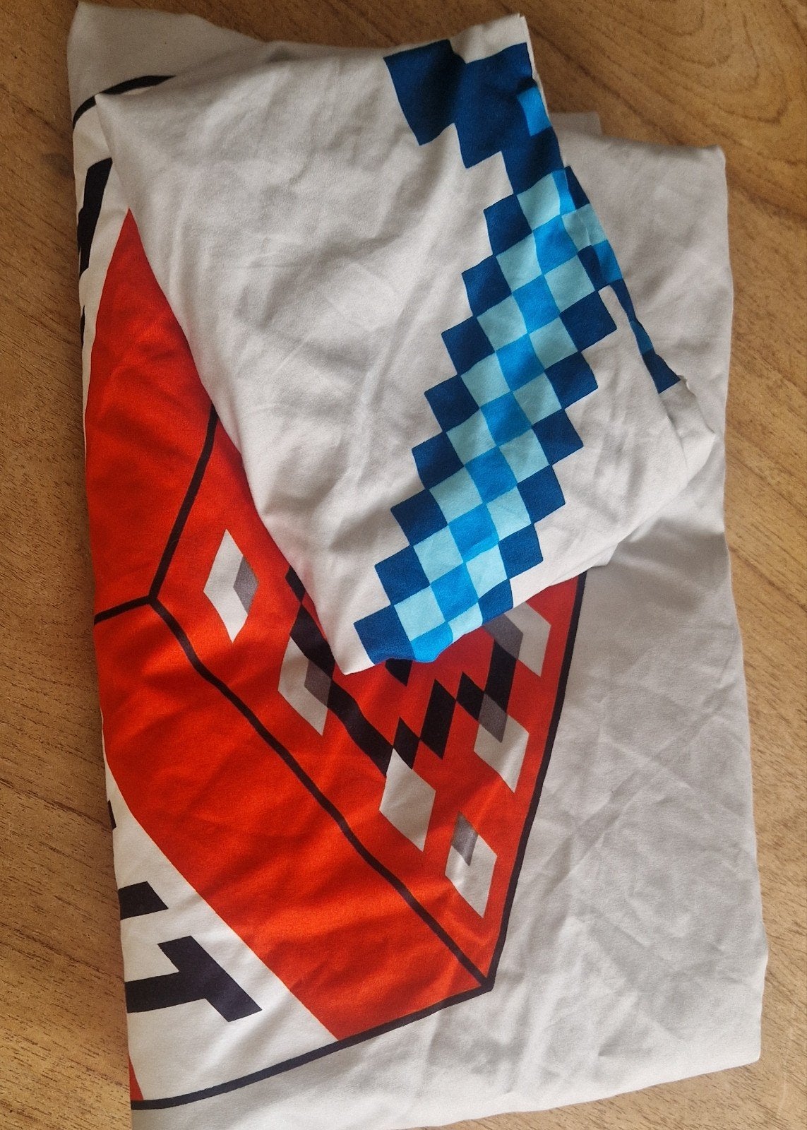 Minecraft dekbedovertrek - Eenpersoons, Eenpersoons, Meerkleurig, Dekbedovertrek, Katoen
