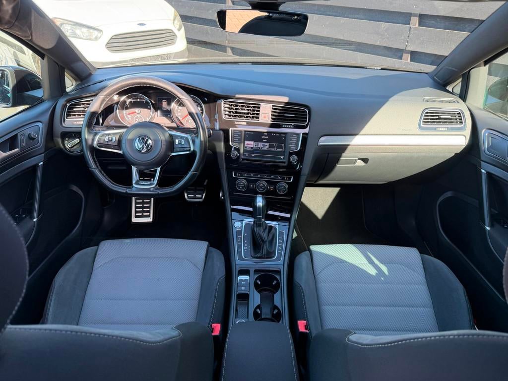 Volkswagen Golf 1.4 TSI R-Line I Pano I ACC I BlindSpot I Ca, Auto's, Gebruikt, 150 pk, Leder en Stof, Zwart