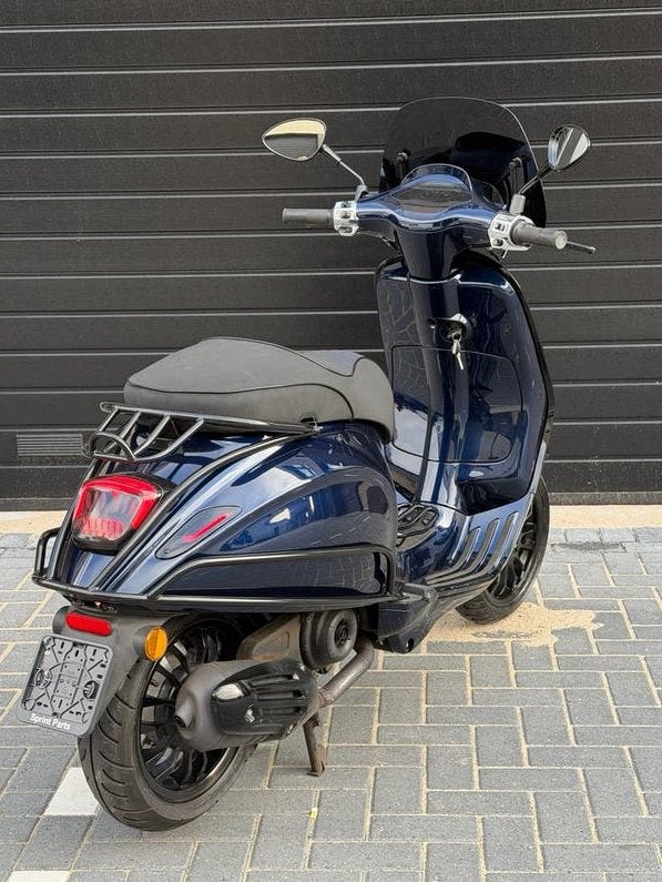 Vespa sprint 2021 e5 Malossi 80cc! San Marino blue! Brom, Fietsen en Brommers, -, Maximaal 45 km/u, -, Vespa S
