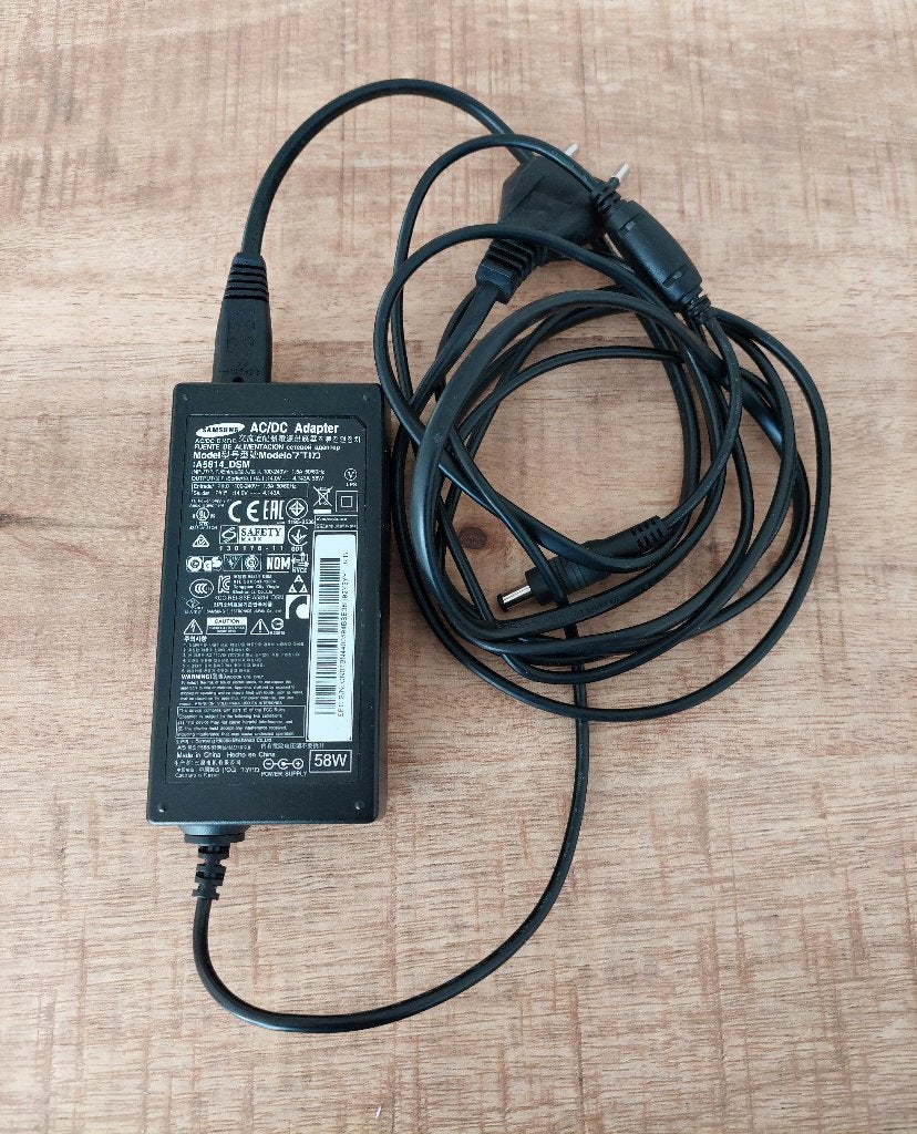 Samsung adapter AC/DC-Nokia ACP-7E lader-3x Scartkabel., Ophalen of Verzenden, Zo goed als nieuw, Overige typen