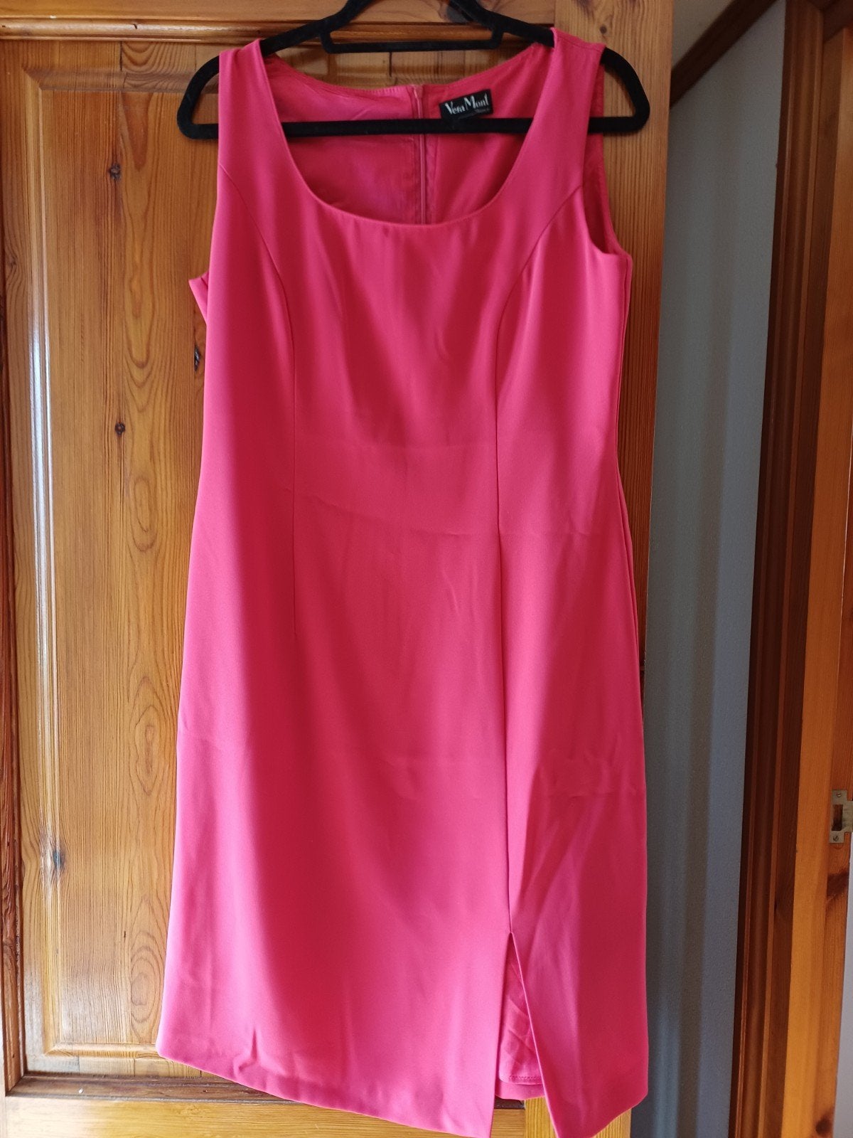 Vera Mont roze jurk, maat 42/44 (L), Verzenden, Maat 42/44 (L), Zo goed als nieuw, Knielengte