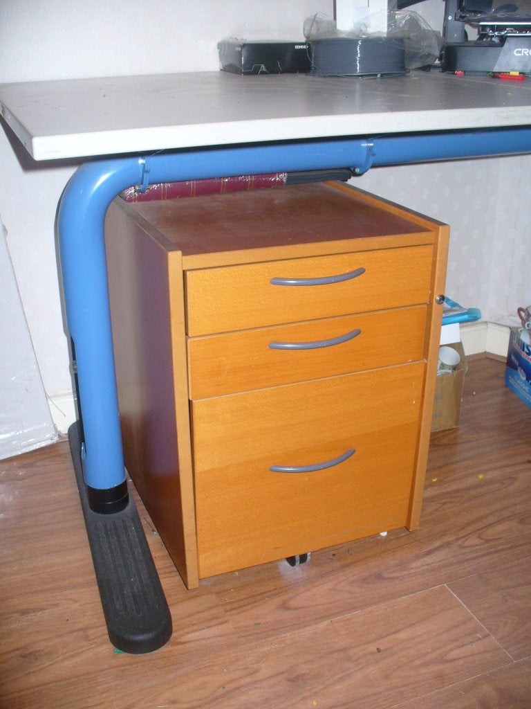 bureauonderkast Ikea, Ophalen, Overige typen, Gebruikt, Bruin