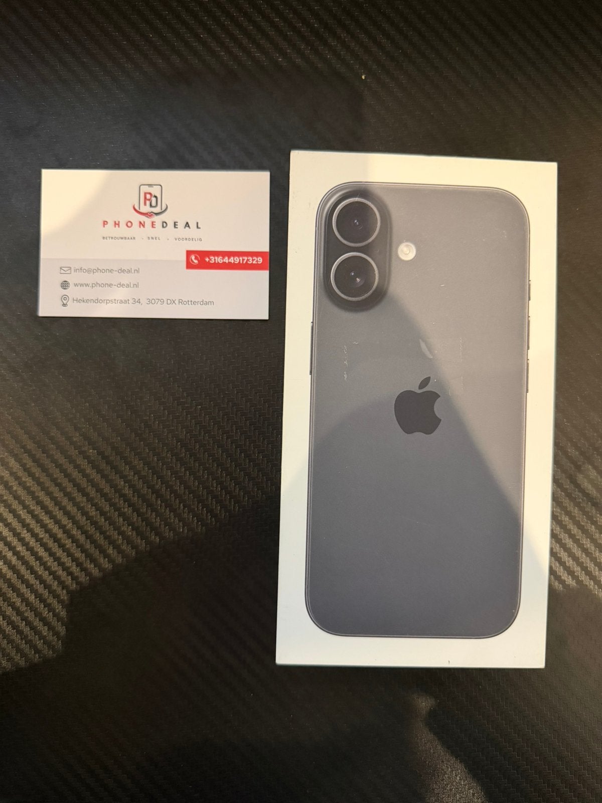 iPhone 17 256 gb zwart nieuw factuur + Garantie, 256 GB, Apple, Apple, Zwart