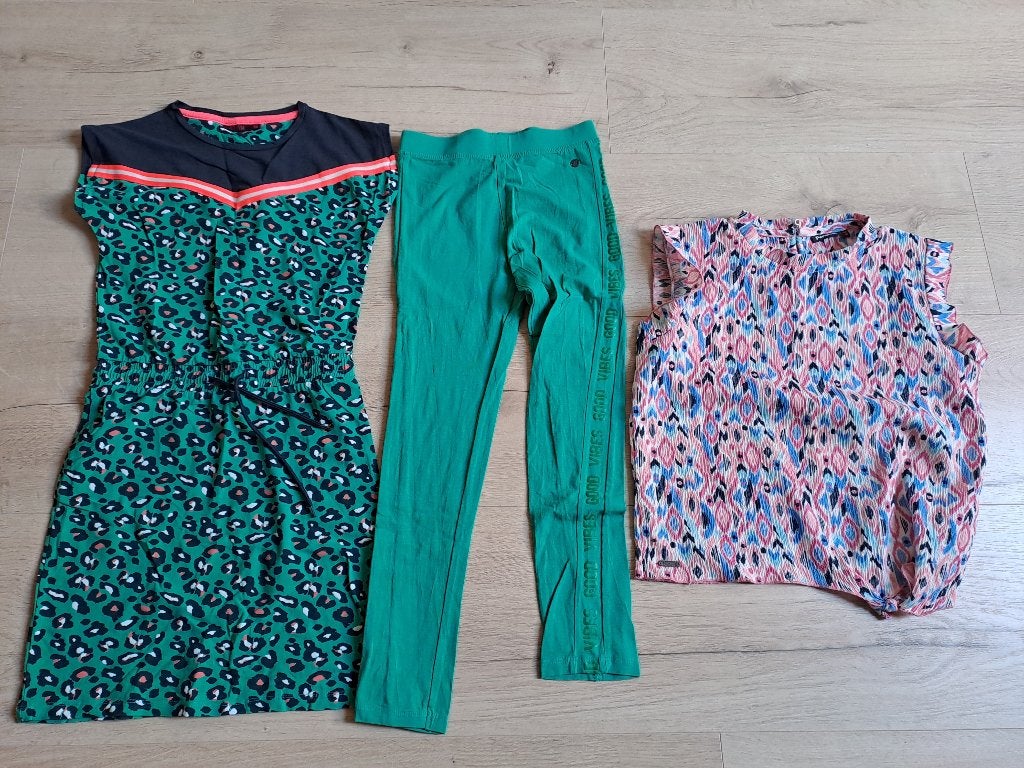Zomer kledingpakket meisje maat 152 / 158, Ophalen of Verzenden, Gebruikt, Maat 152