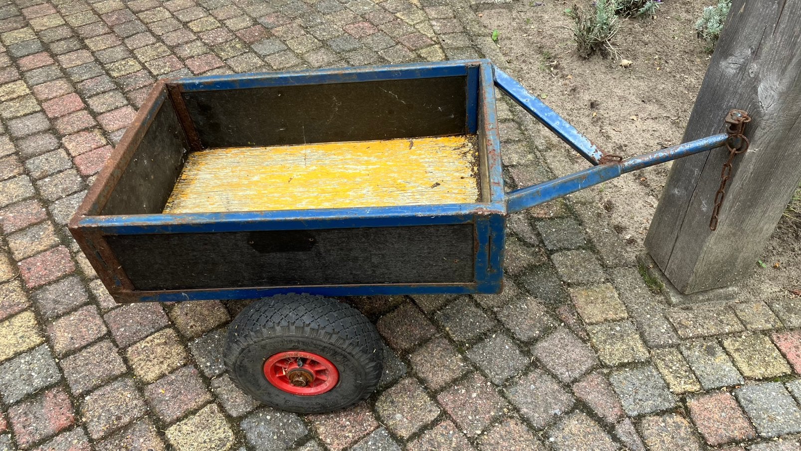 Skelter aanhanger, Kinderen en Baby's, Speelgoed | Buiten | Skelters, Ophalen, Gebruikt, Overige merken