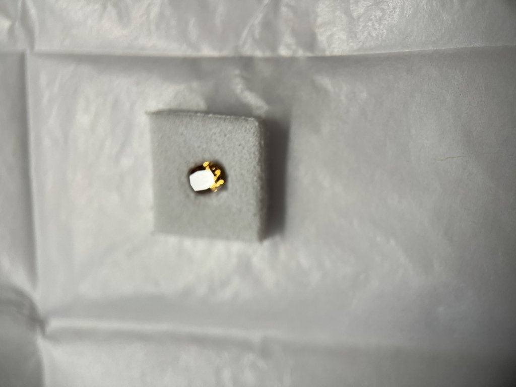 Natuurlijke Fancy Diep Geelbruine Diamant 0.51 Karaat(66), Sieraden, Tassen en Uiterlijk, Ophalen of Verzenden, Nieuw