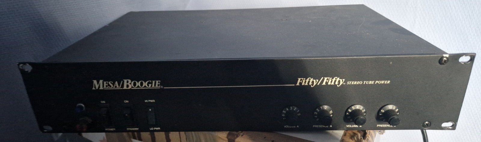 Mesa/Boogie Fifty/Fifty Stereo Tube Power Amp, Ophalen, Zo goed als nieuw, Gitaar, 50 tot 100 watt