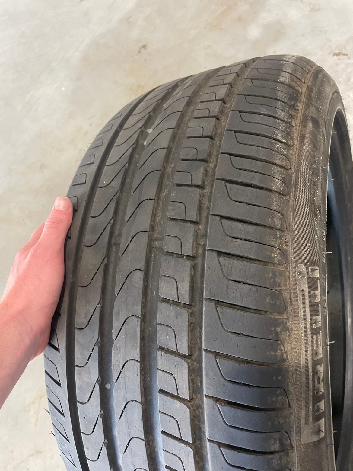 Pirelli Cinturato P7 255/45 R19 104Y Zomerband, Ophalen, Gebruikt