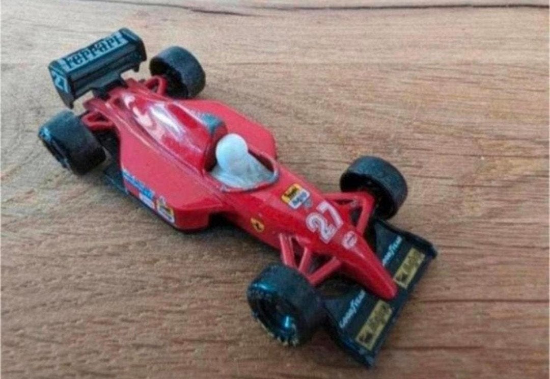 Ferrari F1 1993 Matchbox – F1 raceauto, Hobby en Vrije tijd, Ophalen of Verzenden, Gebruikt, Auto