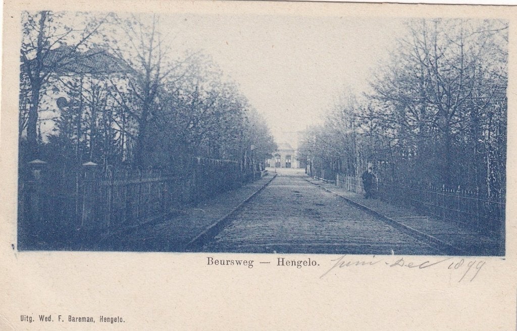 Hengelo, Beursweg., Verzenden, Voor 1920, Ongelopen, Overijssel