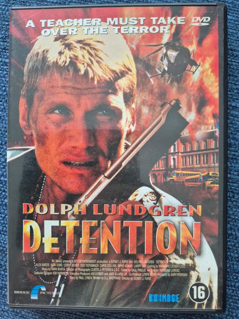 Detention (Dolph Lundgren), Vanaf 16 jaar, Ophalen of Verzenden, Zo goed als nieuw, Actie