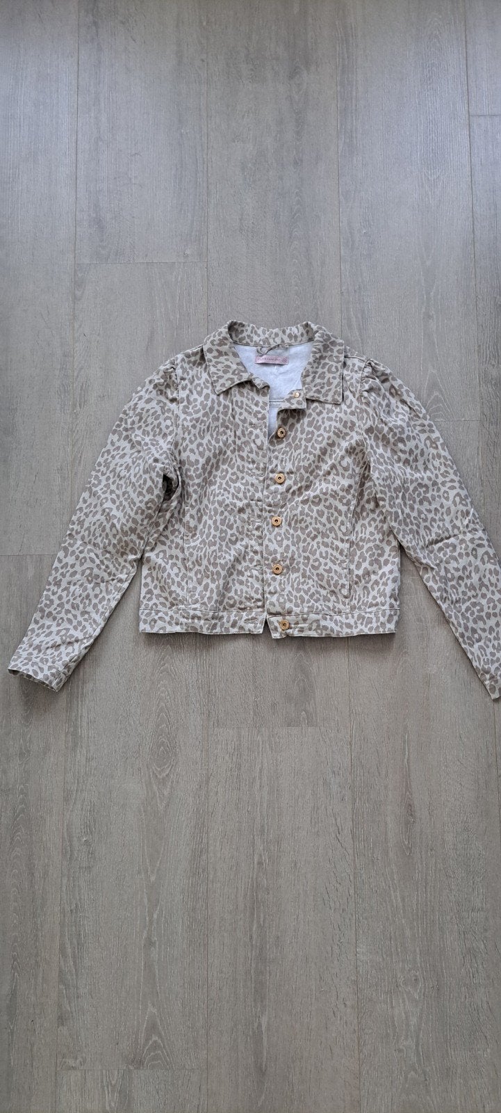 Studio Anneloes Angel Leopard Jasje Maat S, Studio Anneloes, Beige, Ophalen of Verzenden, Zo goed als nieuw