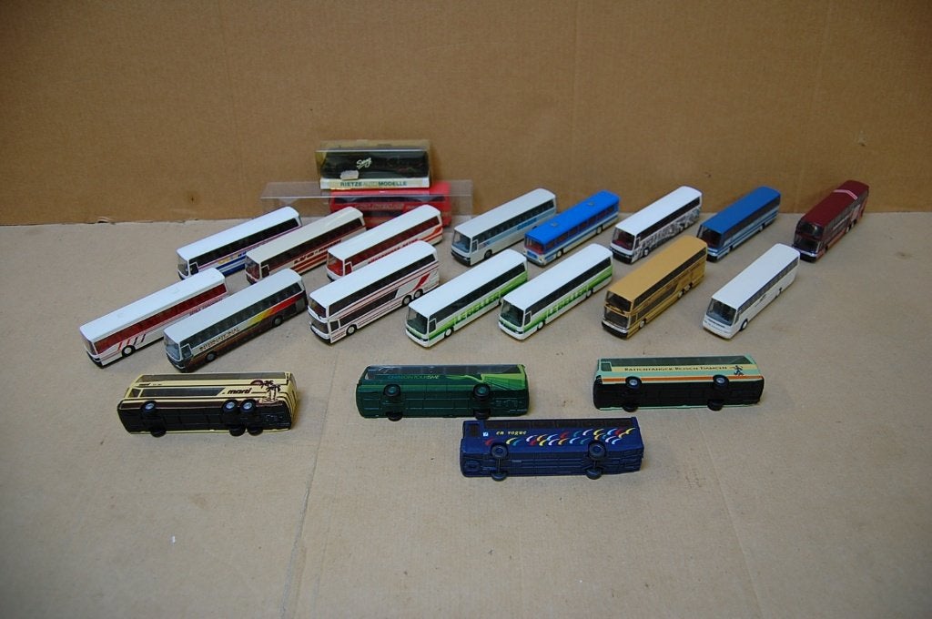 DIVERSE BUSSEN., Ophalen of Verzenden, Gebruikt, Bus of Vrachtwagen, Herpa